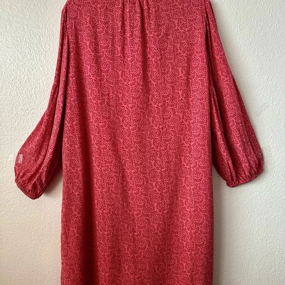 GAP Floral 3/4Th Sleeves Medium Mini Dress